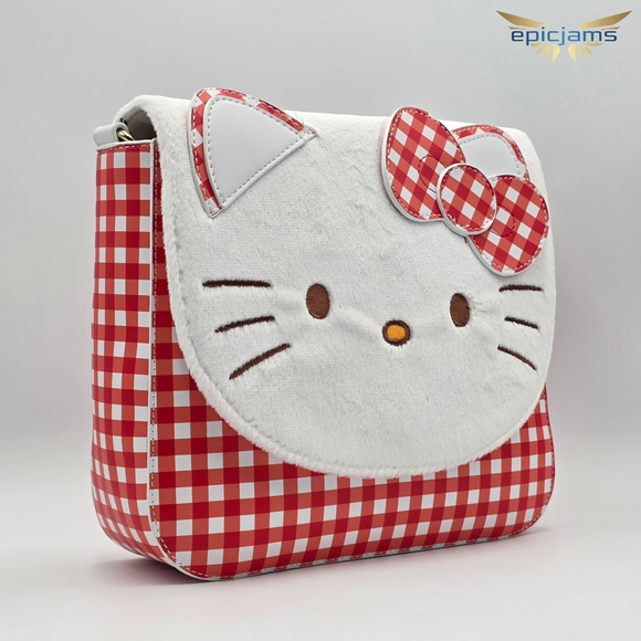 Loungefly Sanrio Hello Kitty Gingham Crossbody Bag main image 5
